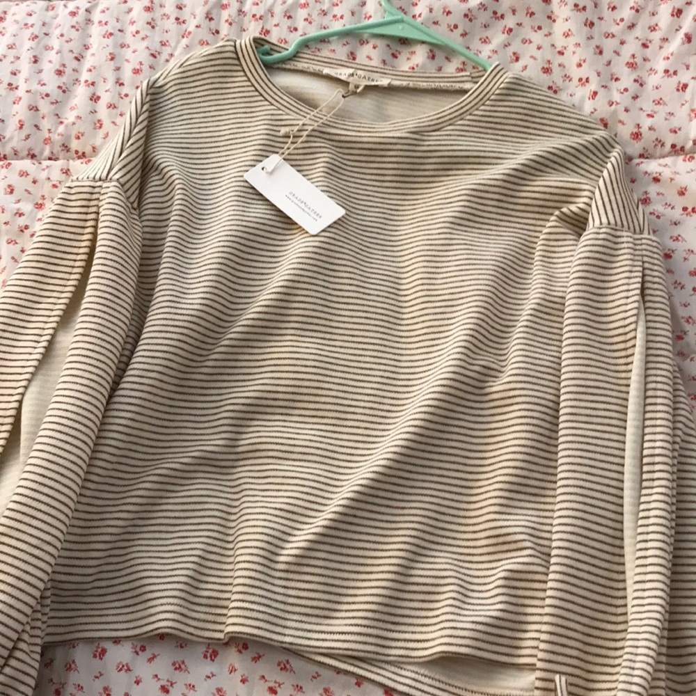 Anthropologie Grade & Gather Long Sleeve